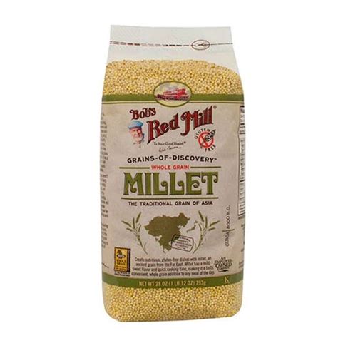 Bobs Red Mill Hulled Millet 28 Oz Bag Co Op Market