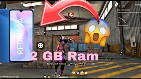 Redmi 9a 2 Gb Ram😱free Fire Noka Ff Game Play Mobile Player Youtube