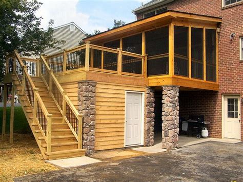 Ways To Create Waterproof Dry Space Under A Deck Patio Deck Designs