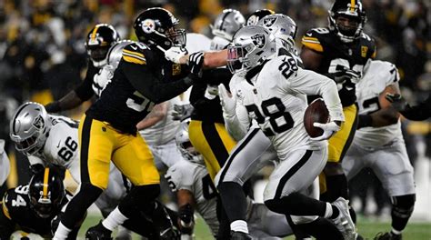 Pittsburgh Steelers Vs Las Vegas Raiders Por La Semana De La Nfl