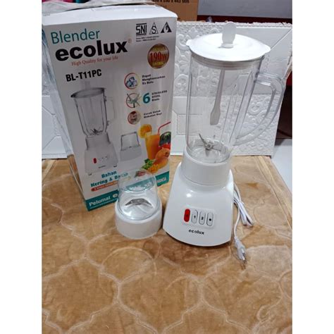 Jual BLENDER PLASTIK ECOLUX ANTI PECAH NATIONAL YASAKA GELAS TABUNG