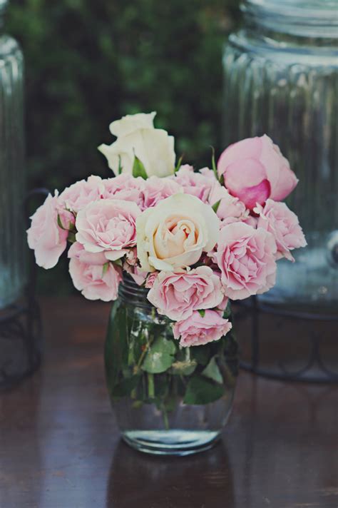 Pink Roses Centerpiece - Elizabeth Anne Designs: The Wedding Blog