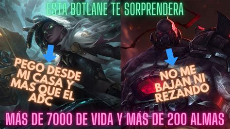 La Botlane M S Rara Pero Efectiva De League Of Legends Youtube