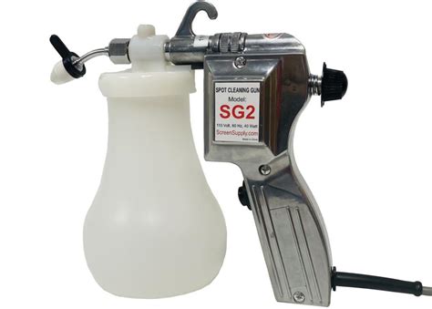 Sg2 Spot Cleaning Gun All Metal Heavy Duty With Adjustable Nozzle 110