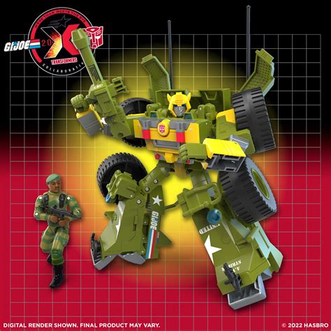 G I Joe X Transformers Bumblebee A W E Striker Official Pics Pre Orders Go Transformers