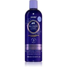 Hask Blonde Care Conditioner F R Blondes Haar Neutralisiert Gelbe