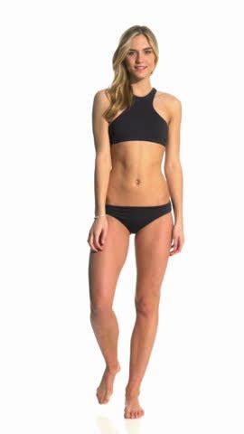 Billabong Swimwear Sol Searcher High Neck Halter Bikini Top