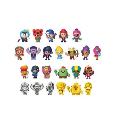 Brawl Stars Pack Deluxe Figuras Colecci N Modelo Surtido Juguetes