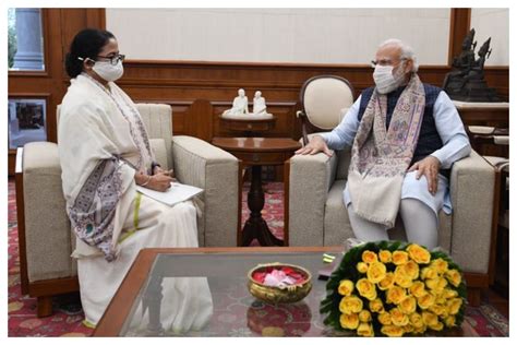 West Bengal Cm Mamata Banerjee Meets Pm Modi Discusses Bsfs Jurisdiction Extension Issue