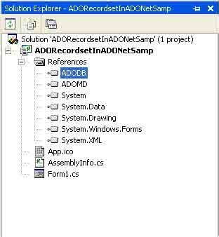 Using The ADO Recordset In VB NET