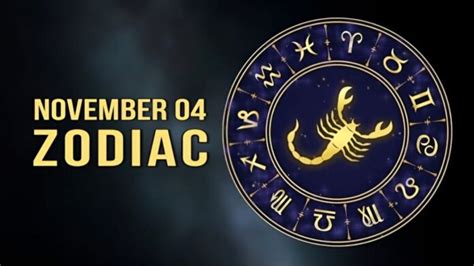 Unlocking the Secrets of the November 4 Zodiac: Traits and Insights