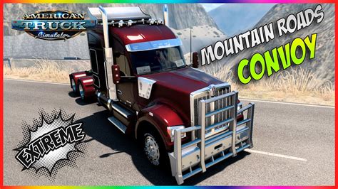 ATS 1 46 CONVOY MAPA EXTREMO Kenworth W990 Edited By Harven YouTube