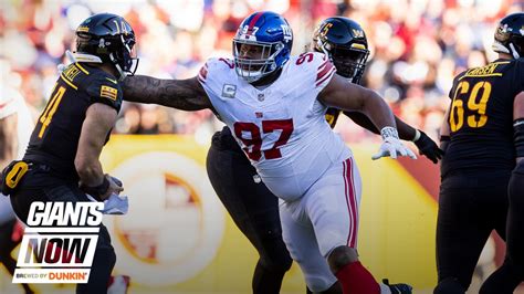 Giants Now Dexter Lawrence Named To PFWA All NFC Team