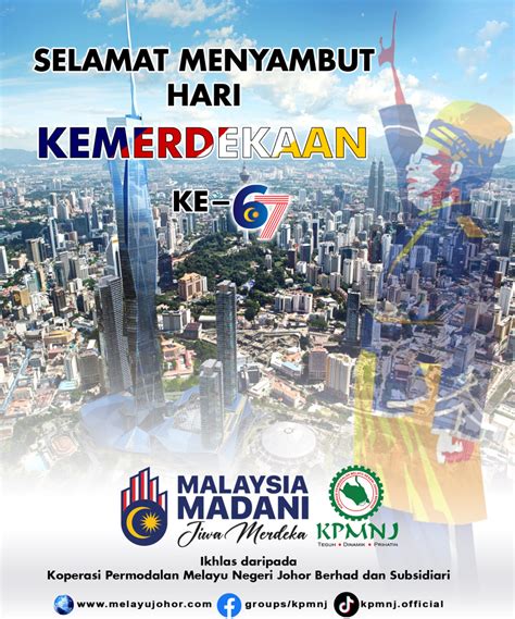 SELAMAT MENYAMBUT HARI KEMERDEKAAN KE 67 KPMNJ Koperasi Permodalan