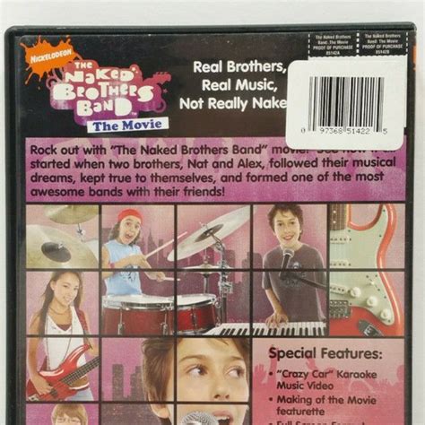 Nickelodeon Media The Naked Brothers Band The Movie Dvd 207 5082em Poshmark