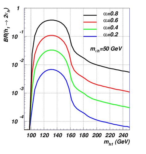 Branching Ratio For The Light Higgs Boson Decaying In Two Heavy