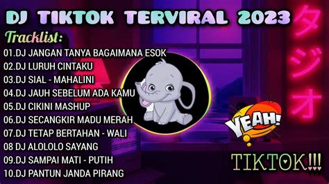 DJ TIKTOK VIRAL 2023 DJ JANGAN TANYA BAGAIMANA ESOK DJ LURUH