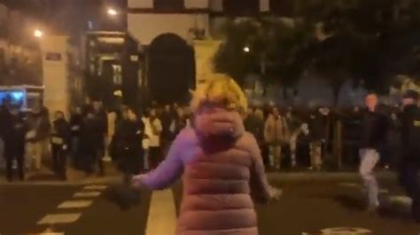 Esperanza Aguirre Corta El Tr Fico En Las Protestas Frente A Ferraz