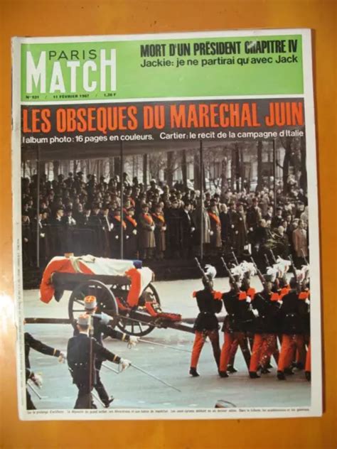 Paris Match Du Les Obs Ques Du Mar Chal Juin Kennedy