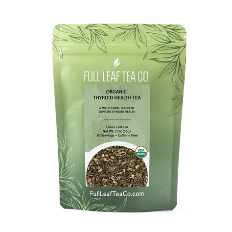 Organic Thyroid Health Tea Full Leaf Tea Company