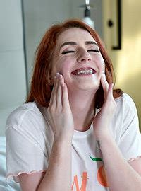 Redhead Teen Aria Carson Has Sex And Sucks Cock Photos Rion King MILF Fox