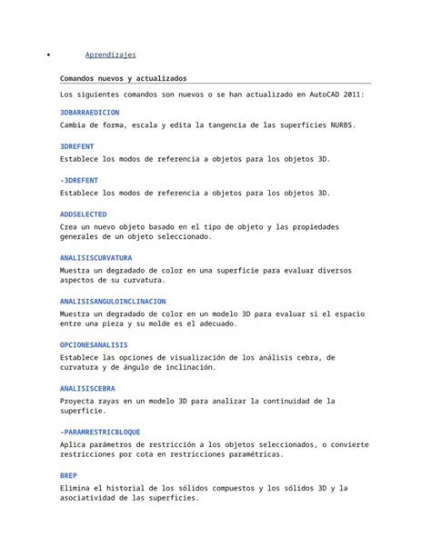 Doc Comandos De Autocad Dokumen Tips