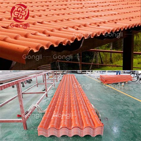 High Impact Resistance Lightweight Upvc Spanish Roof Tile China High