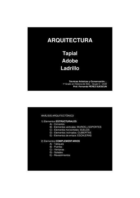 Arquitectura Apuntes De Historia Del Arte Docsity