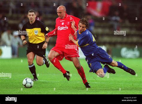 GARY MCALLISTER OSCAR TELLEZ LIVERPOOL V DEPORTIVO ALAVES WESTFALEN