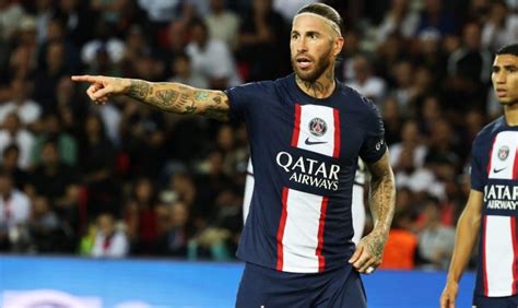 PSG Christophe Galtier S Enflamme Pour Sergio Ramos