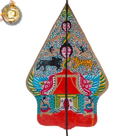 Wayang Kulit Gunungan 60cm Bahan Kertas Karton Duplex Lazada Indonesia