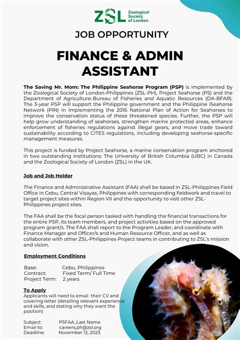 OPEN FOR APPLICATIONS FOR ZSL's... - Careers at ZSL PH