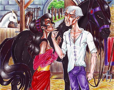 Breaking Horses Snapshot Frollo And Esmeralda Fan Art 26114109 Fanpop