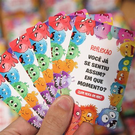 Jogo Baralho Cartas Emo Es Sentimentos Psico Terapia Escola