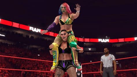 Wwe 2k22 Rhea Ripley Vs Asuka Raw Youtube