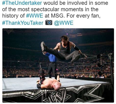 The Undertaker would be involved in some of the most spectacular ...