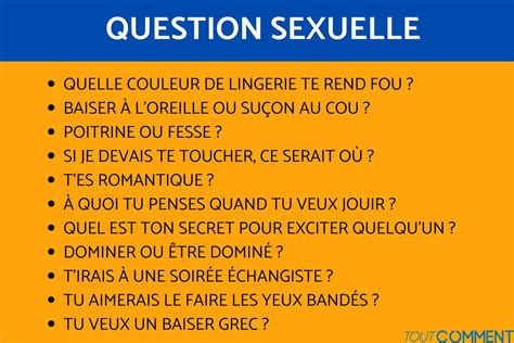 Questions Rotiques Et Hot Questions Intimes Poser Son Copain