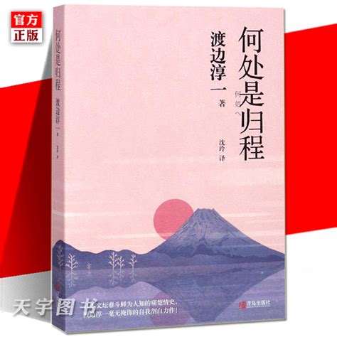 正版现货何处是归程渡边淳一沈玲译日本现当代文学外国文学自传体小说情感青春往事小说两性关系痛楚情史青岛 虎窝淘