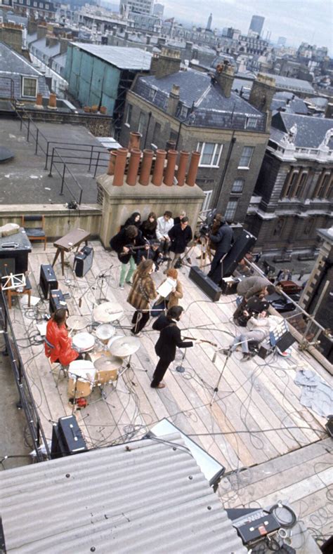 The Beatles Rooftop concert 1969. : r/AlternateAngles