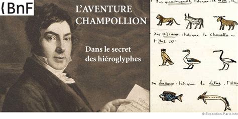 Laventure Champollion Dans Le Secret Des Hi Roglyphes La Bnf