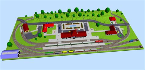 Small Layout with Hidden Station in TT scale