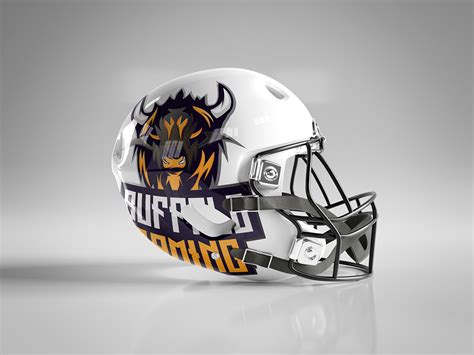 buffalo mascot logo design :: Behance