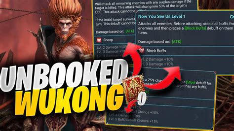 Real Wukong Showcase Unbooked Average Gear Raid Shadow Legends