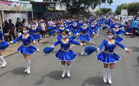 Estudiantes Protagonizan Desfile Patrio Desde Sus Comunidades En Managua