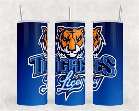 Tigres Del Licey 20oz Tumbler Wrap Etsy