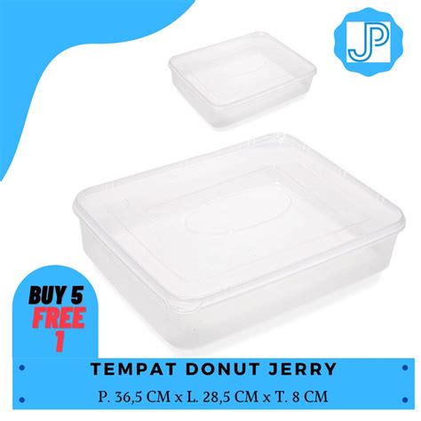 Jual Paket Hemat Pc Tempat Donut Plastik Uk Besar Kotak Sayur