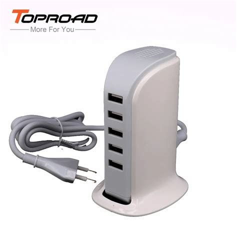 Universal Mini Micro USB Charger EU UK US 5V 6A 30W USB Socket Charger Phone Power Adapter ...