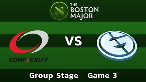 Evil Geniuses Vs Complexity Gaming Game Group Stage Boston