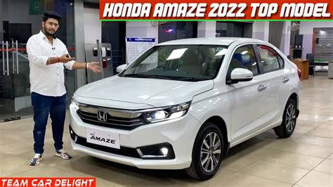 Honda Amaze Top Model Walkaround With On Road Price Service