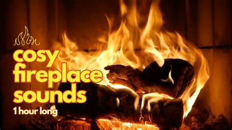 Cosy Fireplace Ambiance Crackling Fireplace Sounds To Relax Study